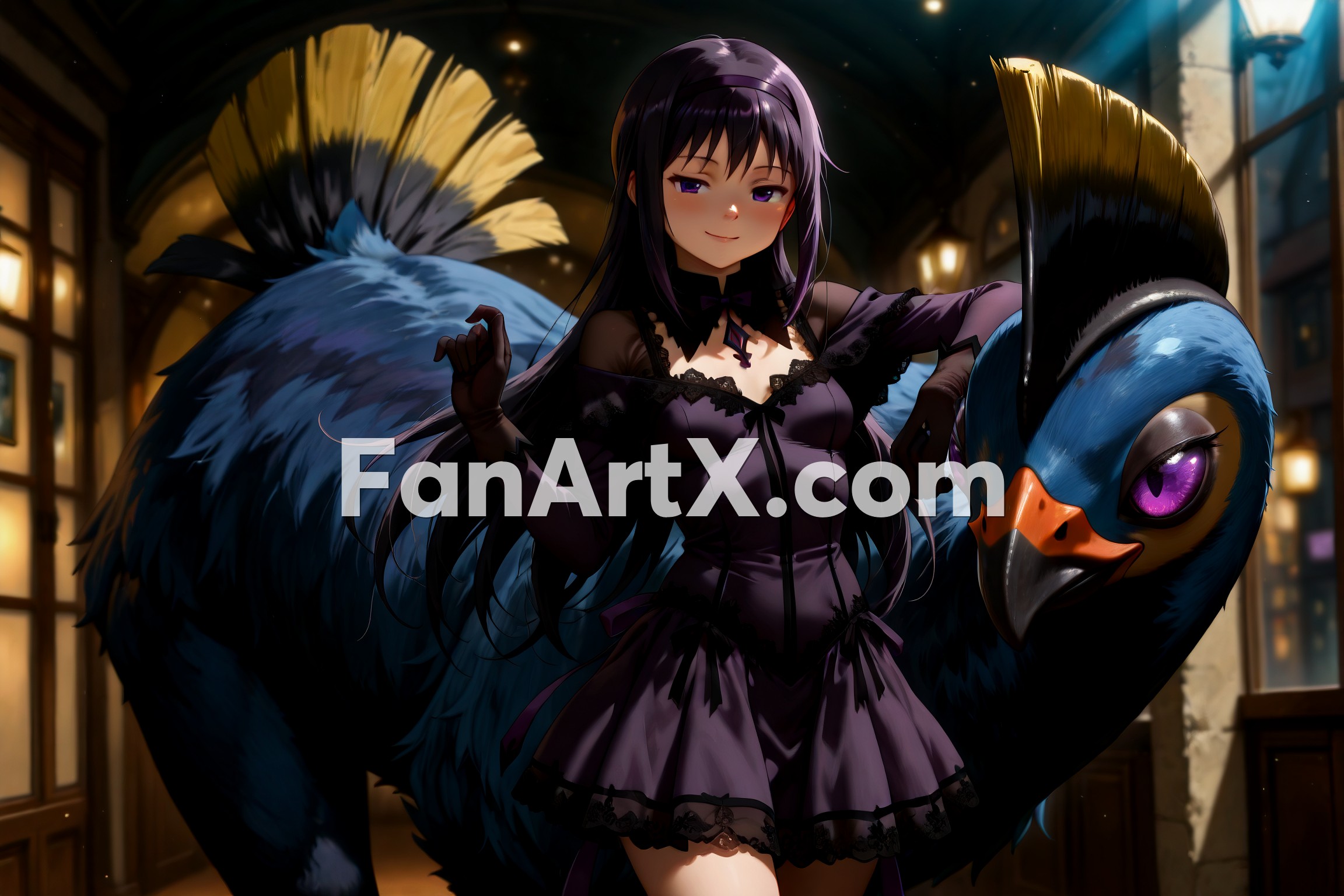 Akemi Homura Puella Magi Madoka Magica Fanart 2062801